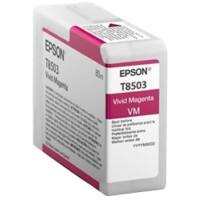 Epson T8503 Original Tintenpatrone C13T850300 Lebhaftes Magenta