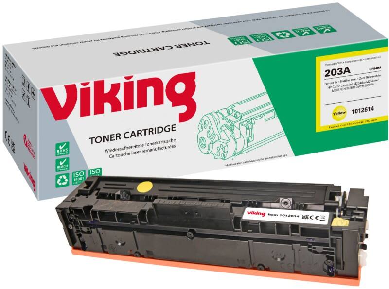 Toner Viking 203A compatible HP 203A CF542A Jaune