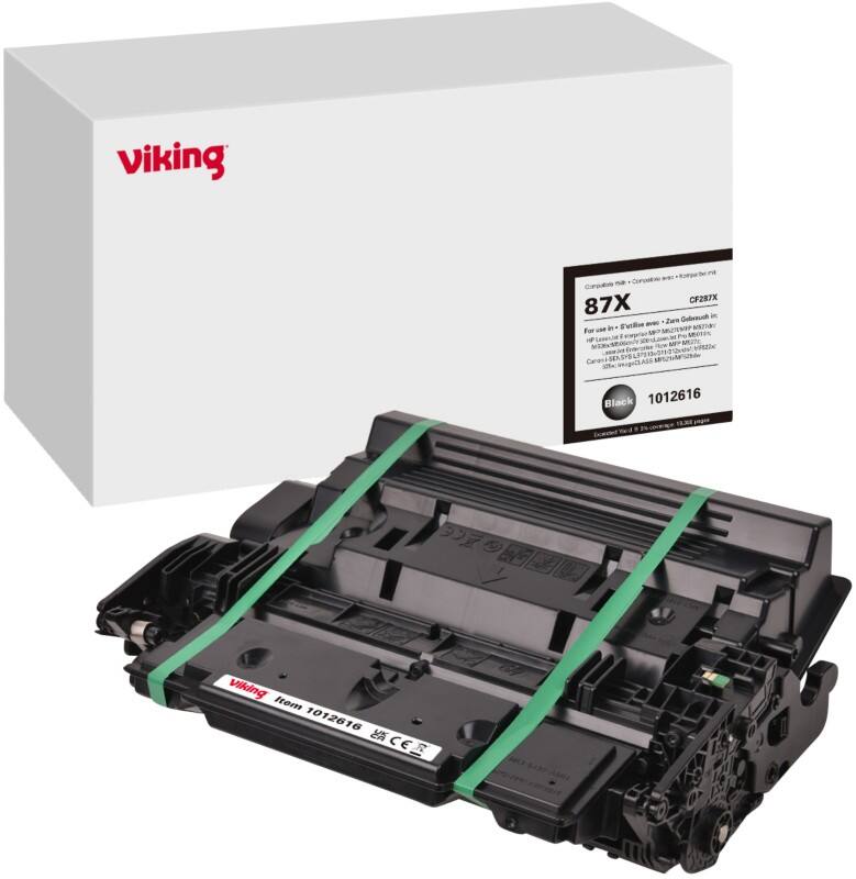 Viking 87X Kompatibel HP Tonerkartusche CF287X Schwarz