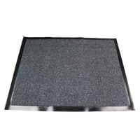 Tapis d'entrée intérieur Office Depot PVC, microfibre, polypropylène Gris
