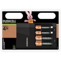 Duracell High Speed Batterieladegerät für AA/AAA 2 x AA- und 2 AAA-Batterien