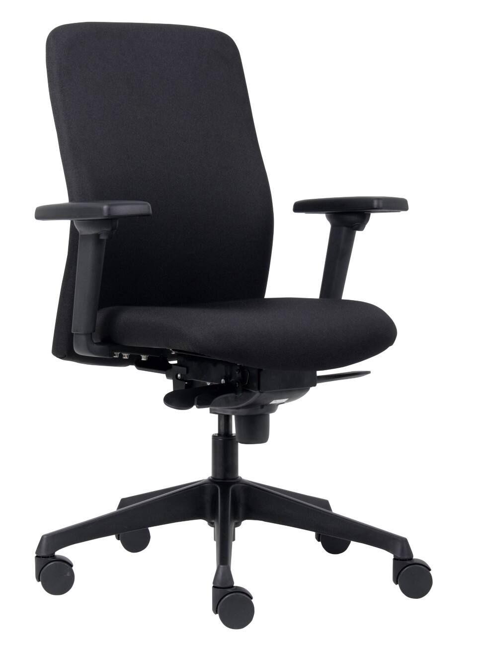 Siège de bureau Vigo euroseats Mécanisme synchrone Accoudoirs 3D Siège réglable en hauteur Noir 100 kg