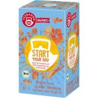Thé TEEKANNE Organics Start Your Day Sans caféine 20 Unités de 1.8 g