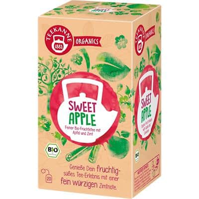 Thé TEEKANNE Bio Organics Sweet Apple 20 Unités de 2.5 g