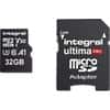 Carte mémoire micro SDHC Integral V30 32 Go
