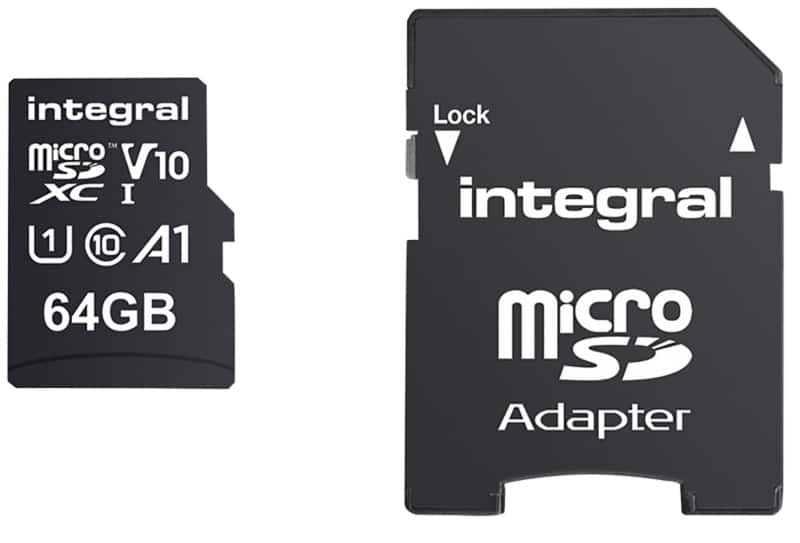 Carte MicroSDXC Integral 64 Go