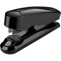 Agrafeuse à pince plate Novus re+new B 4FC demi bande 50 Feuilles Noir 24/8, 24/6, 26/8, 26/6 Métal, Plastique