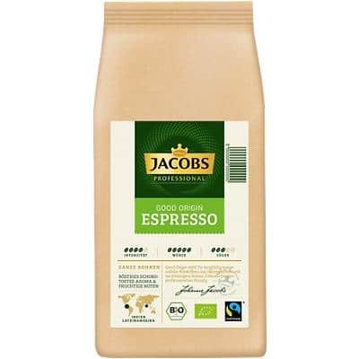 Café en grain Jacobs Espresso Good Origin Bio 1 kg