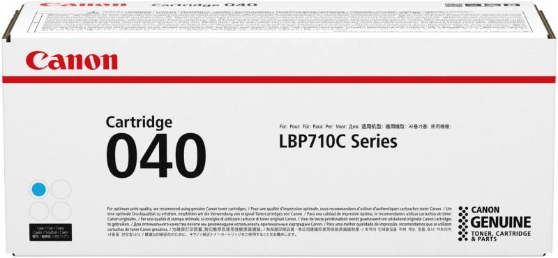 Canon 040C Original Tonerkartusche Cyan