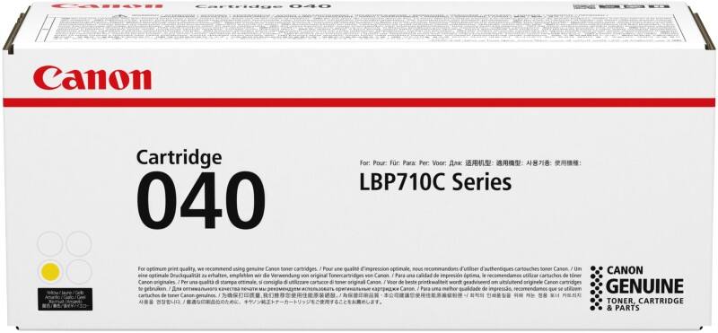 Toner Canon 040 D'origine Jaune
