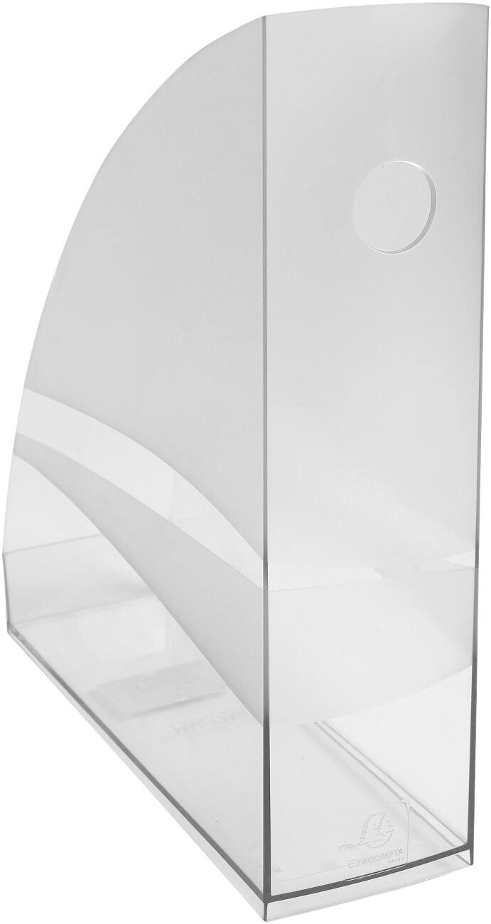 Exacompta Stehsammler Mag-Cube Kunststoff Durchsichtig 8,2 x 26,6 x 30,5 cm