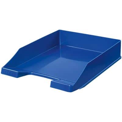 Corbeille à courrier HAN Standard letter tray C4 Plastique Bleu A4 25,5 x 34,8 x 6,5 cm