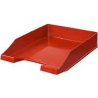 Corbeille à courrier HAN Standard letter tray C4 Plastique Rouge A4 25,5 x 34,8 x 6,5 cm