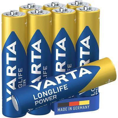 VARTA Batterien LONGLIFE Power AAA 8 Stück