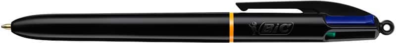 Stylo bille BIC 4 Couleurs Pro 0,4 mm Noir Bleu Vert Rouge