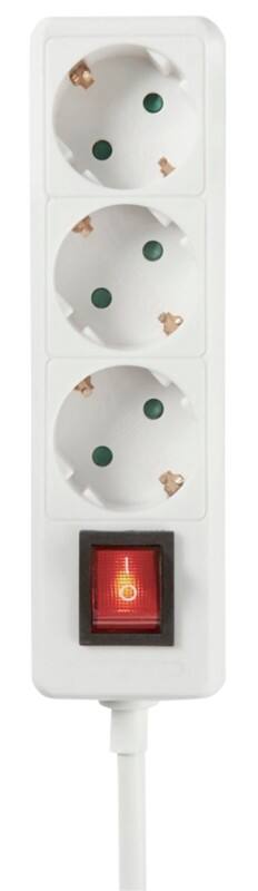 Multiprise Nedis EXSO315F2WT