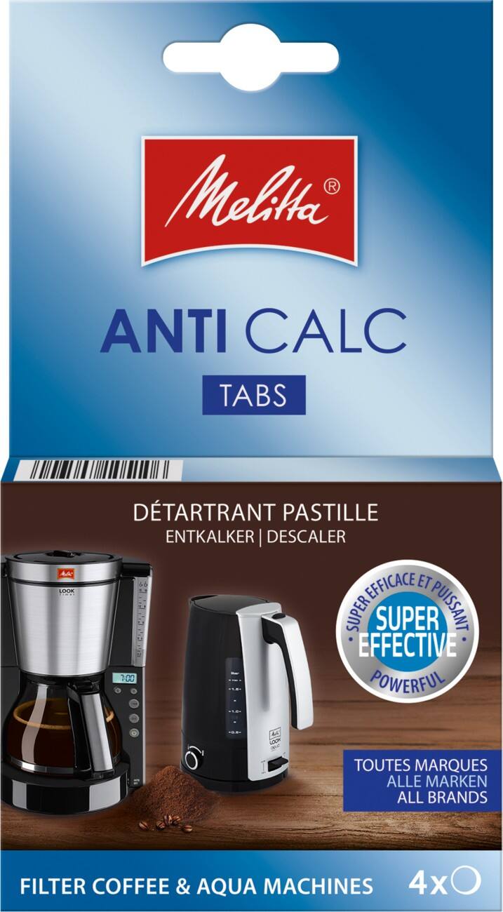 Melitta Entkalker für Kaffeemaschinen 105106 4 Stück à 12 g