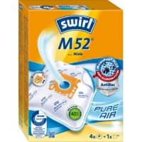 Sac pour aspirateur Swirl M52 Blanc 4 unités