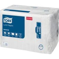 Tork Servietten 1-lagig Papier Weiss 33 x 33 cm 8 Stück à 500 Blatt