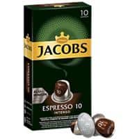 Jacobs Espresso 10 Intenso Kaffeekapseln 10 Stück à 5.2 g