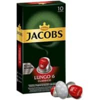 Capsule de café LUNGO 6 CLASSICO Jacobs 10 Unités de 5.2 g