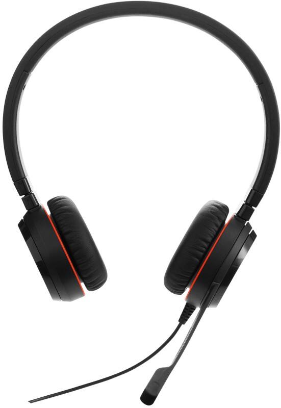 Casque audio Jabra Evolve 20 SE MS Avec fil Sur tête USB Réduction de bruit passive Avec Microphone Stéréo Noir