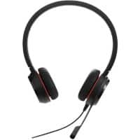 Jabra Evolve 20SE MS Stereo Kabelgebundene Kopfhörer Schwarz