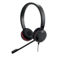 Jabra Evolve 20 UC Verkabelt Headset Kopfbügel USB Ohne Bluetooth Passive Noise Cancelling Mit Mikrofon Stereo Schwarz