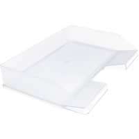 Corbeille à courrier Office Depot Polystyrène Transparent A4+ 500 Feuilles 36,4 x 25,5 x 6,5 cm - TEST 28/03/2025