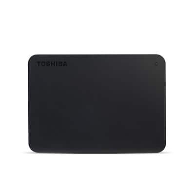 Toshiba 4 TB Festplatte tragbare externe Canvio Advance USB 3.2 Typ A Auto-Backup-Software Schwarz