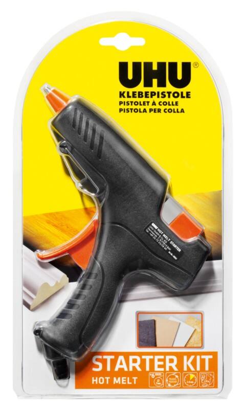 Pistolet à colle UHU Adhésif thermofusible Noir