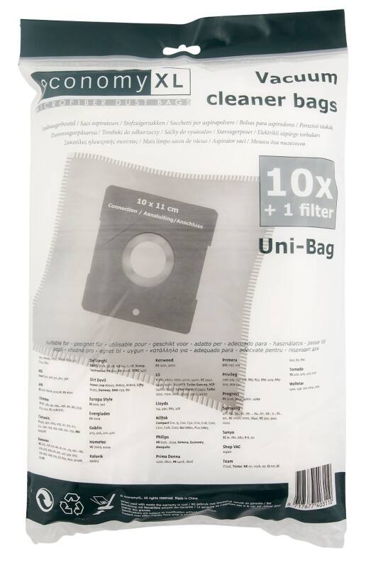 Sacs pour aspirateur Economy XL UNI-BAG 10 Unités