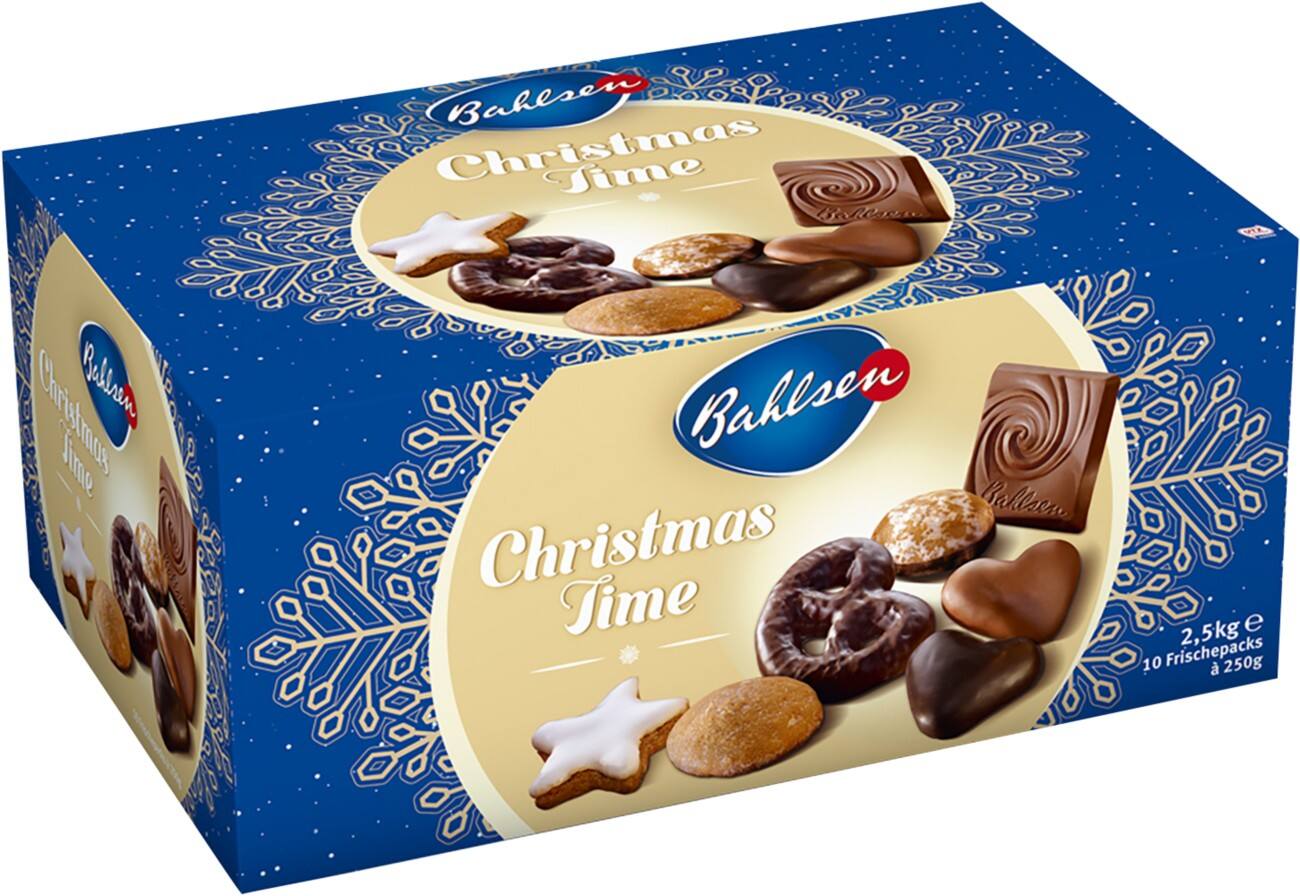 Biscuits Bahlsen Fêtes de Noël 10 Unités de 250 g
