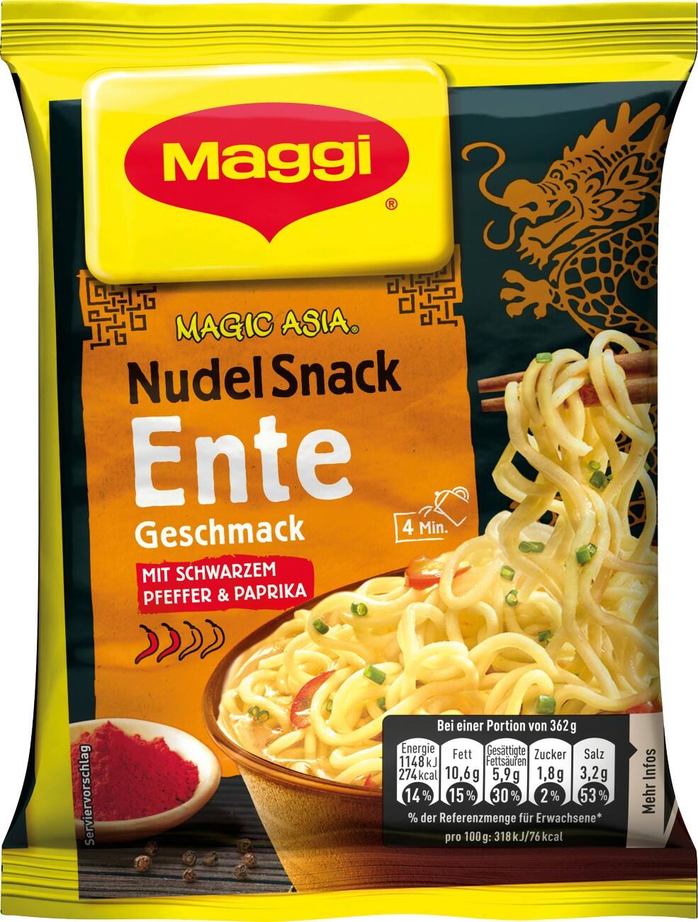 Maggi Nudeln Magic Asia Ente 62 g