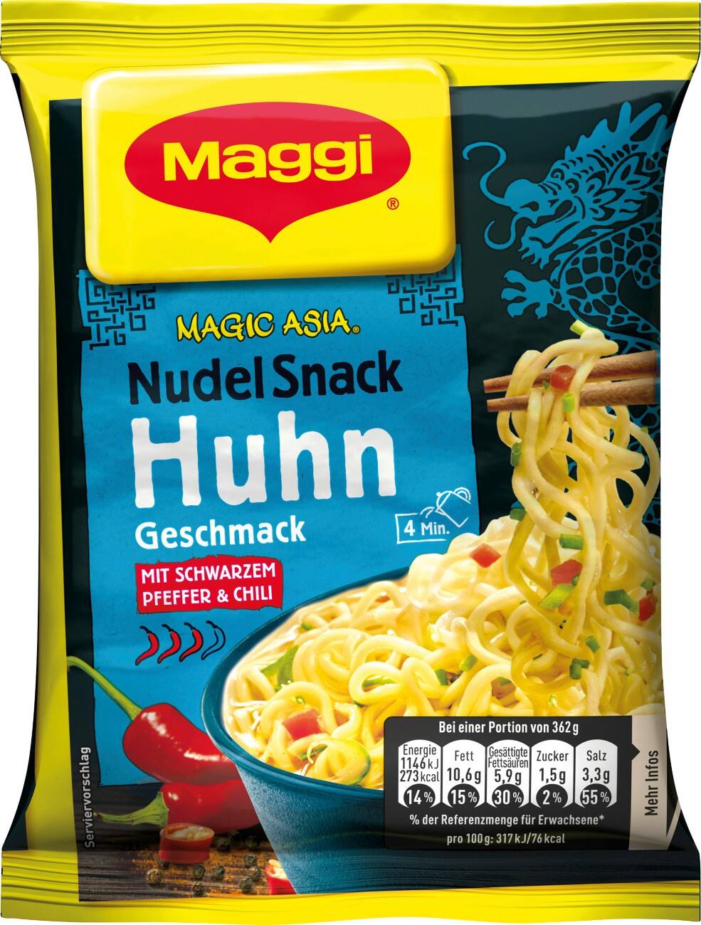 Maggi Nudeln Magic Asia Huhn 62 g