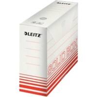 Leitz Solid Archivschachteln 6128 900 Blatt A4 Hellrot Karton 10 x 25,7 x 33 cm 10 Stück