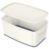 Leitz MyBox WOW Aufbewahrungsbox 5 L Weiß, Grau Kunststoff 31,8 x 19,1 x 12,8 cm
