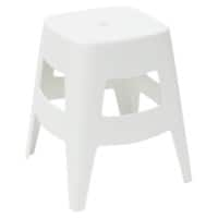 Tabouret de bar Paperflow 460 mm Blanc Paquet de 5 unités