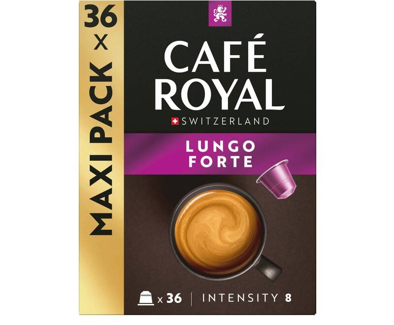 Capsules de café CAFÉ ROYAL Capsules Lungo Arabica 36 Unités de 5.2 g 
