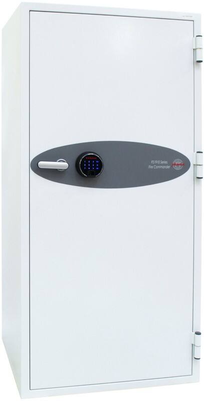 Coffre-fort Phoenix Fire Commander FS1912F 338 L Serrure à empreintes digitales Blanc 690 x 650 x 1685 mm