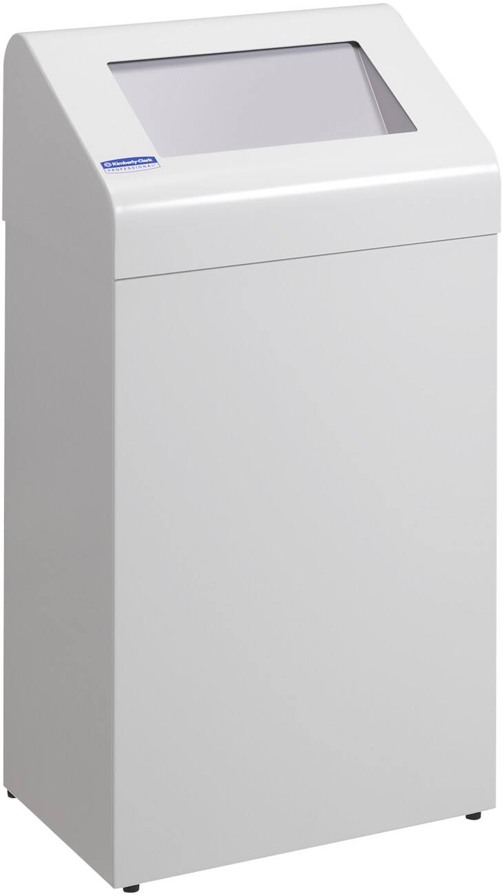 Poubelle Kimberly-Clark Professional Acier inoxydable, métal 60 l 595 x 379 mm Blanc