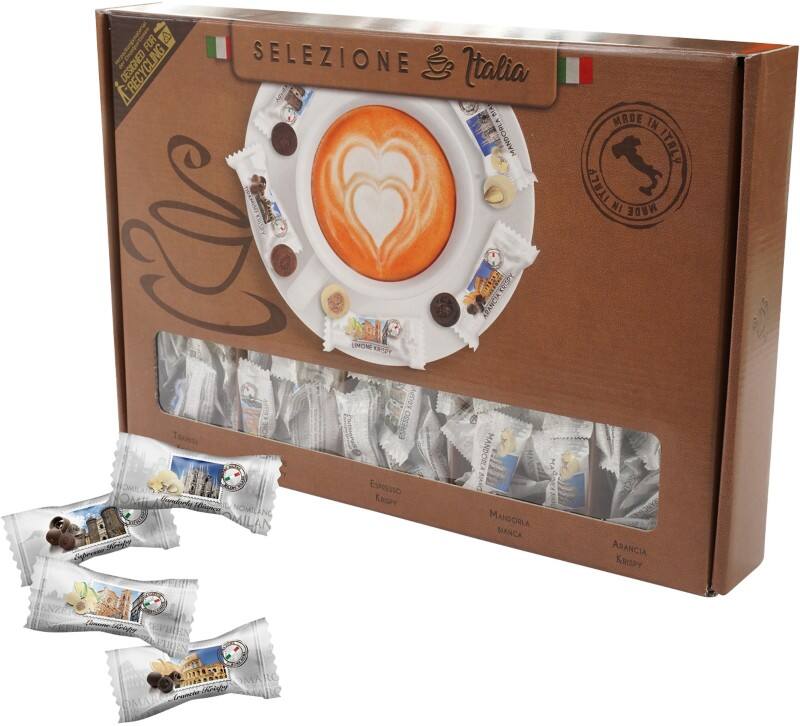 Biscuits Hellma Sélection Italie 310 g Assortiment Chocolat 200 unités