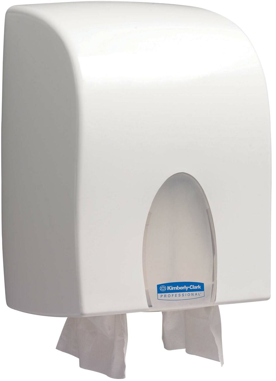 Distributeur d’essuie-mains double pli Kimberly-Clark Professional 9962 Plastique Blanc 29,2 x 41,2 x 25,3 cm