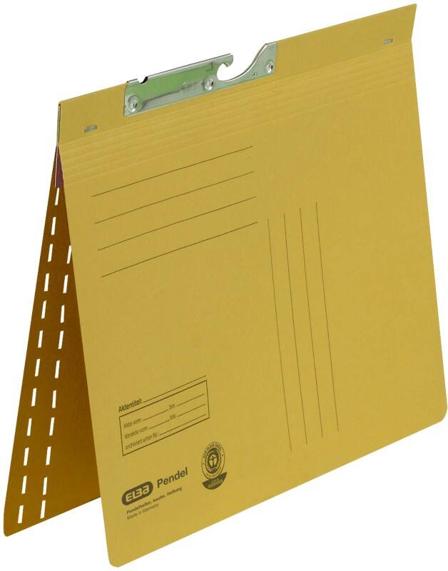 ELBA Hängehefter A4 Gelb Manilakarton