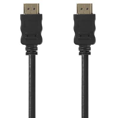 Câble HDMI Nedis CVGP34000BK20 vers câble connecteur HDMI de type A (standard) 2m Noir