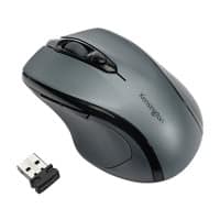 Souris sans fil ergonomique Kensington Pro Fit K72423WW Taille moyenne Optique Pour droitiers Récepteur Nano USB-A gris