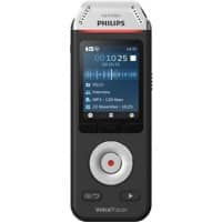 Philips Digitales Diktiergerät VoiceTracer DVT2110 Schwarz, Silber