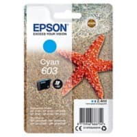 Epson 603 Original Tintenpatrone C13T03U24010 Cyan