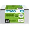 Dymo LW 2093094 / 11354 Authentic Mehrzwecketiketten Selbstklebend Weiss 32 x 57 mm 6 Rollen mit 1000 Etiketten