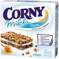 Bâtons de céréales Corny Chocolat au lait 4 Unités de 30 g